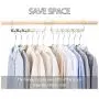 AYOTALL 4 Pack of 6-Hole Magic Space Saving Clothes Hanger for Closet Wardrobe Closet Organization Closet System, Hanger Multifunctional Heavy Duty Stainless Steel Storage Organizer AYOTALL 4 Pack of 6-Hole Magic Space Saving Clothes Hanger for Closet Wardrobe Closet Organization Closet System, Hanger Multifunctional Heavy Duty Stainless Steel Storage Organizer