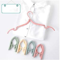 8pcs Random Color Clothes Hanger Exquisite Kids Hangers Portable Clothes Hanger Durable Hangers Plastic Hangers for Outdoor Travelling