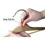 Clothes Hanger Size Markers Quickly Identify Garment Size - 9 Sizes and Each 50Pcs/Set (XXS-4XL) with Separate Compartments Storage Boxes 450Pcs