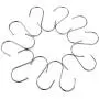 Kaariss Premium 10-Pack Stainless Steel Round S Shaped Hooks Kaariss Premium 10-Pack Stainless Steel Round S Shaped Hooks