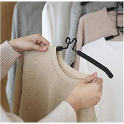 2pcs Random Color Storage Racks Wardrobe Organizer Space Saving Trouser Fishbone Type Towel Clothes Hangers Hook Multi Layers Hangers for Clothes