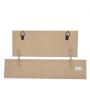 Decorative Holders Box, Wall Mounted Hangers Holder Hooks, Keys Clothes Hanger, Home Decor Utlity Accessory Tool(White)