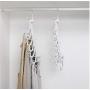 2pcs 3D Space Saving Hanger Magic Clothes Hanger with Hook Closet Organizer Home Tools Closet Organizer Rack