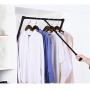 Lift Pull Down Adjustable Width Hanger,Wardrobe Clothes Hanger Rail Soft Return (764-864mm)