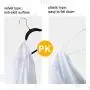 HOUSE DAY Kids Hangers Velvet Hangers for Kids 60 Pack 14" Wide Space Saving Kids Velvet Hangers,Premium Velvet Kids Hangers for Clothes Non Slip,Black HOUSE DAY Kids Hangers Velvet Hangers for Kids 60 Pack 14" Wide Space Saving Kids Velvet Hangers,Premium Velvet Kids Hangers for Clothes Non Slip,Black