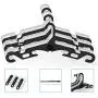 jiankun 6 Pack Portable Folding Clothes Hangers,Drying Rack for Family, Travel,Car and Camp