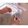 Nwn Aluminum Wide Shoulder Hanger Pants Rack Hanging Clothes (Size : 5)
