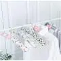 10pcs Clothes Hanger Sponge Padded Clothes Drying Rack Multifunction Scarf Clothes Hangers Random Color