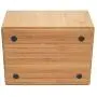 MobileVision Bamboo Storage Box, 9”x12”x 6”, Durable Bin w/Handles, Stackable - for Toys Bedding Clothes Baby Essentials Arts & Crafts Closet & Office Shelf