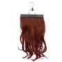 Peyan Zipper Closure Dustproof Hair Extensions Wig Storage Bag Holder Organizer Protective Pouch With Wooden Hanger