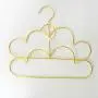 Cabilock 5 Pcs Non Slip Clothes Hangers Metal Hangers for Coat Dress Skirt Cloth Hanger for Children Cabilock 5 Pcs Non Slip Clothes Hangers Metal Hangers for Coat Dress Skirt Cloth Hanger for Children