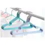 Ten pcs Children Baby Clothes Hanger Clothes (Light Blue) Ten pcs Children Baby Clothes Hanger Clothes (Light Blue)