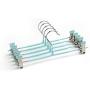 Saiyoubesten Notable 5X Adjustable Metal Clip Trouser Coat Pants Bulk Clothes Hangers Coathangers(None GR) Saiyoubesten Notable 5X Adjustable Metal Clip Trouser Coat Pants Bulk Clothes Hangers Coathangers(None GR)