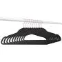 Closet Complete Hangers, 50, Black Closet Complete Hangers, 50, Black