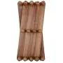OROPY Wooden Expandable Coat Rack Wall Mounted Multi-Purpose Closet Hook for Door and Wall (X Shape, 14 Peg Hooks)
