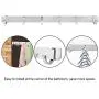 Wall Hook Aluminum Alloy Wall Mount Coat Hook Rack for Hanging Clothes Coat Hat Towels Hanger Home Bathroom Kitchen Household Hardware (6 Hooks) Wall Hook Aluminum Alloy Wall Mount Coat Hook Rack for Hanging Clothes Coat Hat Towels Hanger Home Bathroom Kitchen Household Hardware (6 Hooks)
