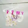 Kadiss Hanger Clips 30 Pack, Multi-Purpose Hanger Clips for Hangers, Hot Pink Finger Clips for Plastic Clothes Hangers, Pants Hangers Clips