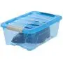 IRIS 12 Quart Stack & Pull Box, 6 Pack