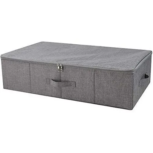 iwill CREATE PRO Under Bed Storage Containers, Underbed Shoe Storage Organizer Boxes with Lids, Blankets, Cloth Storage Bins. Dark Gray iwill CREATE PRO Under Bed Storage Containers, Underbed Shoe Storage Organizer Boxes with Lids, Blankets, Cloth Storage Bins. Dark Gray