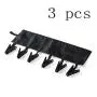 HJYPYJ Magic Hanger,Portable Cloth Folding Hanger,with Clip Space-Saving Organizer Hanger Strong Clamping Force/Black / 34x10cm