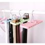 KYCPTNFJ 3 PCS Eight-Hole Multifunctional Clothes Hanger Clip Tie Rack Clothes Storage Holders Home Space Saving Hanger