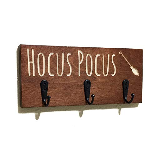 Hocus Pocus Halloween Decor Hooks For Wall Leash Keys Or Jewelry Hanger
