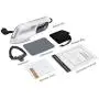 LANGRIA 2 in 1 Garment Steamer 1300W Powerful Handheld Clothes Wrinkle Remover with Detachable Water Tank, Horizontal & Vertical Ironing, 40s Fast Heat-up, Portable for Home and Travel Use, White