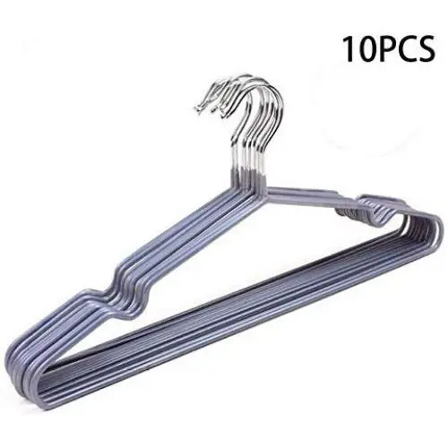 10PCS Non-Slip Hook Clothes Hanger Multi Function Clothing Rack for Clothes Wardrobe Organizer Random Color 10PCS Non-Slip Hook Clothes Hanger Multi Function Clothing Rack for Clothes Wardrobe Organizer Random Color