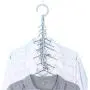 10pcs Random Color 5 Holes Shirts Clothes Hanger Holders Windproof Multifunctional Folding Drying Storage Rack Clothing Hanger Wardrobe Organizer 10pcs Random Color 5 Holes Shirts Clothes Hanger Holders Windproof Multifunctional Folding Drying Storage Rack Clothing Hanger Wardrobe Organizer