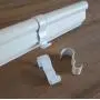 Picture Rail Hangers White - 12 Pack - Picture Rail Hooks - White Molding Hooks for Picture Hanging