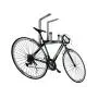 Ihomepark Heavy Duty Wall Ceiling Mounted Bike Storage Hooks-Garage Utility Hangers & Organizer for Ladder,Tools, Bicycle - 2 Pack, Gray