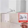 OOOUSE Retractable Clothesline Laundry Line, Punch-Free Telescopic Clothesline, Heavy Duty Clothes Hanger 22 lbs with Glue and Screws Suitable for Indoor/Outdoor OOOUSE Retractable Clothesline Laundry Line, Punch-Free Telescopic Clothesline, Heavy Duty Clothes Hanger 22 lbs with Glue and Screws Suitable for Indoor/Outdoor
