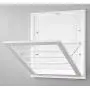 Whitmor Wall Mounted Drying Rack, White Whitmor Wall Mounted Drying Rack, White