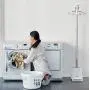 Pure Enrichment PureSteam Pro Upright Clothes Steamer with Garment Hanger and 4 Steam Levels - Heats in 45 Seconds with Half Gallon Water Tank for 1 Hour Continuous Steaming - Includes Fabric Brush