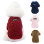 Pet Costume ,Longay New Pet Solid Color Sweater Autumn And Winter Fashion Keep Warm Cat Dog Clothing (Brown, M)