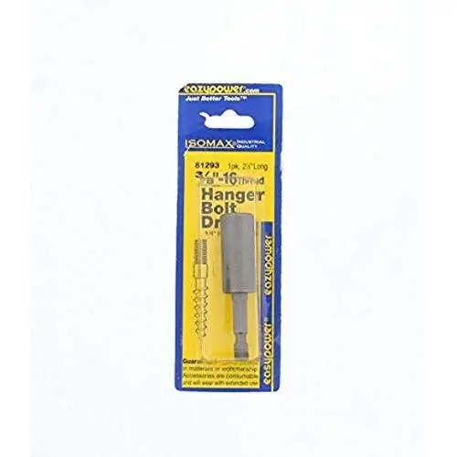 Eazypower 81293 3/8" -16 Thread Hanger Bolt Driver (1 Pack)