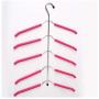 5pcs Random Color Clothes Hanger Clothing Organizer Multi Layers Cloth Hanger Clothes Holder Rack Hook Hangers