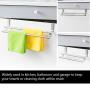 Double Layers Stainless Steel Telescopic Towel Holder Rack Hanger Organizer Bathroom Kitchen