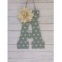 Front Door Hanger - Home Decor Sign - Gray Wall Decoration