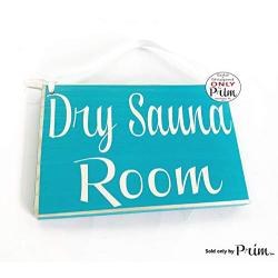 8x6 Dry Sauna Room (Choose Color) Custom Wood Sign Spa Do Not Disturb Welcome Wall Door Hanger Handmade Sign