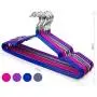 10Pcs Metal Stainless Steel Baby Clothes Hangers Adult Kids Suit Shirt Pants Hook Non Slip Outdoor Drying Rack Storage Organize Random Color 10Pcs Metal Stainless Steel Baby Clothes Hangers Adult Kids Suit Shirt Pants Hook Non Slip Outdoor Drying Rack Storage Organize Random Color