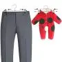 GoodtoU Pants-Hangers-50Pcs-Pant-Hangers-Skirt-Hangers-with Clips, Metal Trouser Hangers for Pants Slack Clothes Hanger Clip Space Saving for Closet Organizing GoodtoU Pants-Hangers-50Pcs-Pant-Hangers-Skirt-Hangers-with Clips, Metal Trouser Hangers for Pants Slack Clothes Hanger Clip Space Saving for Closet Organizing