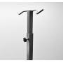 Dual Flex Shaft Motor Hanger Flex Shaft Machine Motor Post Telescopic Adjustable