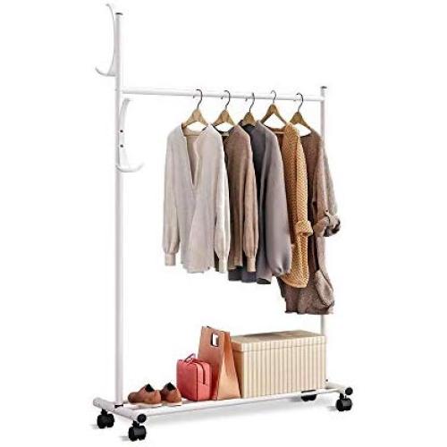 Idebris Floor Coat Rack Simple Clothes Shelf Bedroom Living Room Hanger