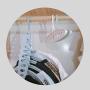 Bigmai Multi-Port Support Circle Clothes Hanger Clothes Drying Rack Scarf Hanger