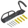 Faswin Bike Wall Mount Hook Rack Holder Space Saving Vertical Hanger Bicycle Storage System, Set of 2 Faswin Bike Wall Mount Hook Rack Holder Space Saving Vertical Hanger Bicycle Storage System, Set of 2