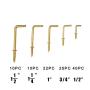 T.K. Excellent Ceiling Hooks Cup Hooks Screw Hooks Mug Hooks Assortment Kit,245Pcs