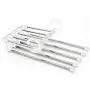 5pcs Random Color Fashion 5 in 1 Pant Rack Shelves Stainless Steel Clothes Hangers Multi-Functional Wardrobe Magic Hanger 5pcs Random Color Fashion 5 in 1 Pant Rack Shelves Stainless Steel Clothes Hangers Multi-Functional Wardrobe Magic Hanger