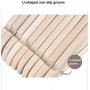 QHQH Pack of 10 Wooden Coat Clothes Hangers, Suit Hangers with Shoulder Notches Unpainted Solid Wooden Hangers Non-Slip Space Saving for Suits Coats Jackets Pants Dresses (44.5cm23cm) QHQH Pack of 10 Wooden Coat Clothes Hangers, Suit Hangers with Shoulder Notches Unpainted Solid Wooden Hangers Non-Slip Space Saving for Suits Coats Jackets Pants Dresses (44.5cm23cm)