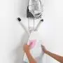 Brabantia Wall-Mounted Rest and Hanging Ironing Board Holder, Gray Brabantia Wall-Mounted Rest and Hanging Ironing Board Holder, Gray